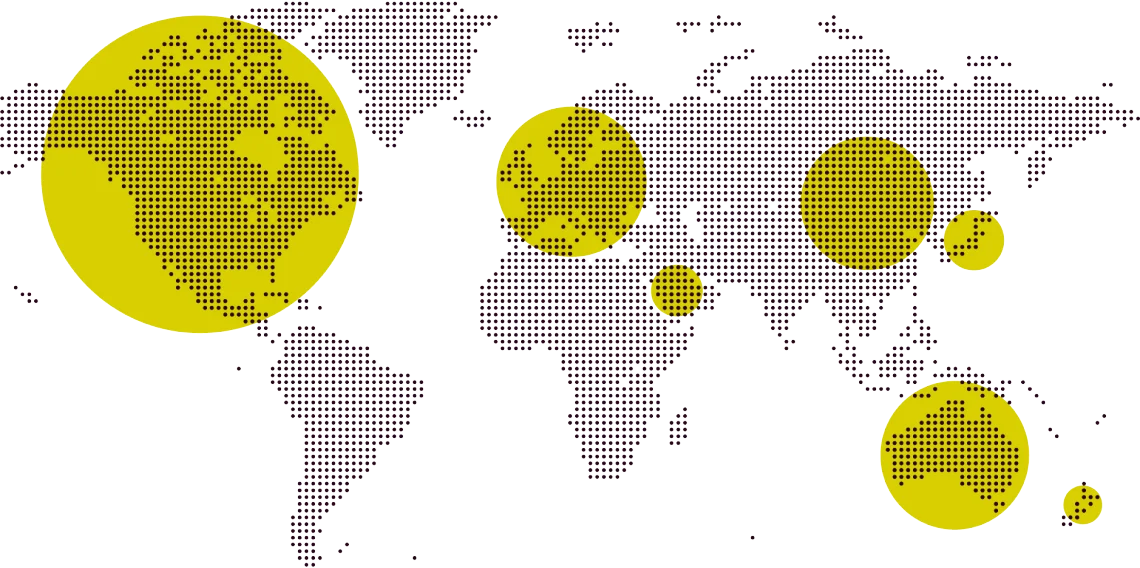 We partner with agencies around the world to expand our capabilities.